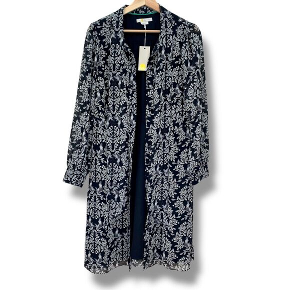 Boden Sylvia Dress Size US 8 Parrot Paradise Novelty Career Teacher Twee Funky - Picture 4 of 16